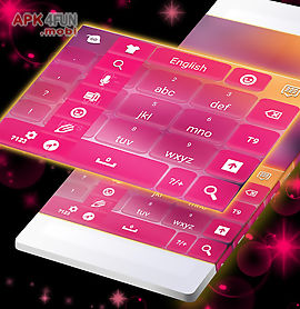 pink keyboard for android