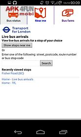 bus times london