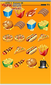 free fast food memory game