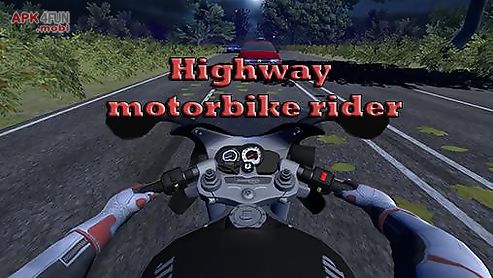 highway motorbike rider