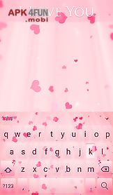 i love you animated keyboard
