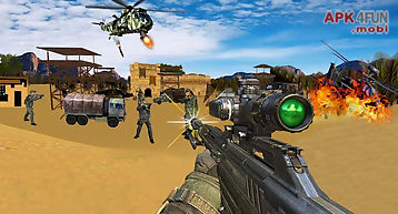 Sniper desert action
