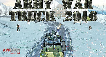 Army war truck 2016