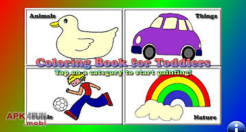 Coloring book for toddlers lt