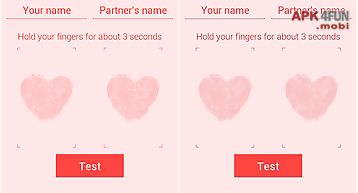 Fingerprint love test - prank