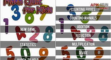 Math quiz for kids