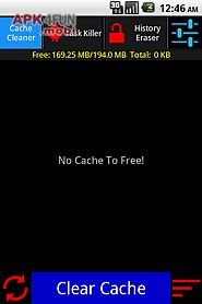 memory & app cache cleaner
