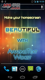 amazingtext free - text widget
