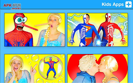 superhero & princess for kids
