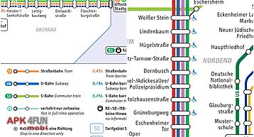 Frankfurt transport map free