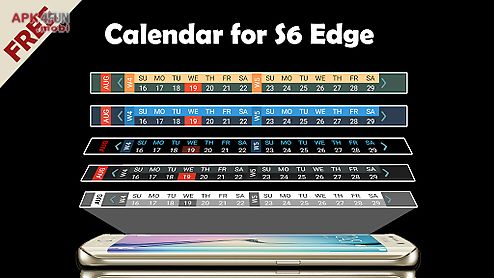 calendar for s6 edge free