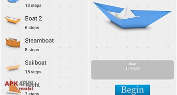 Oirgami boats instructions 3d