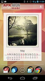 photo calendar widget free