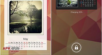 Photo calendar widget free