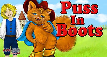 Puss in boots kids storybook