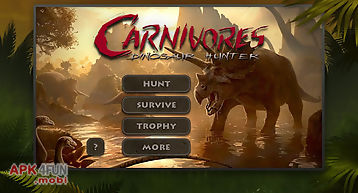 Carnivores: dinosaur hunter hd