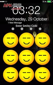 smiley screen unlock