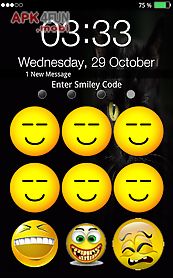 smiley screen unlock
