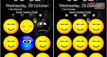 Smiley screen unlock
