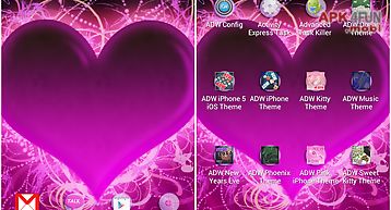 Theme hearts for adw launcher