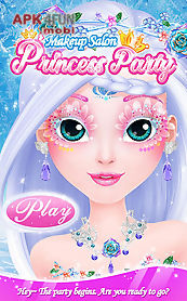 makeup salon: princess party