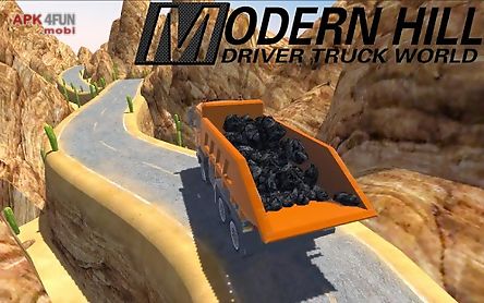 modern hill driver truck world