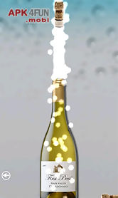a bottle of champagne