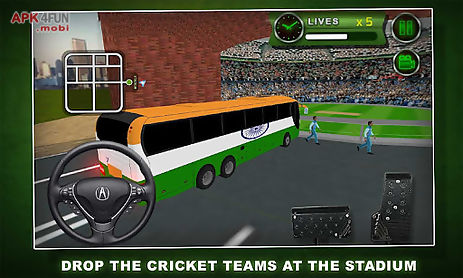 cricket cup bus