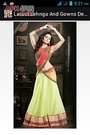lehenga and gown designs 2016