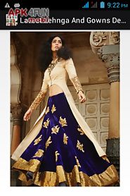 lehenga and gown designs 2016