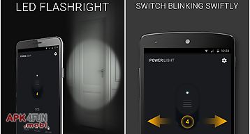 Power light - flashlight led