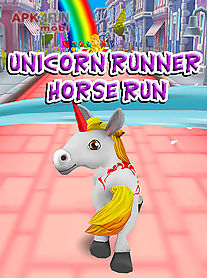unicorn runner 3d: horse run