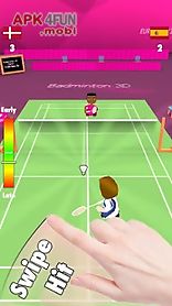 badminton smash 3d
