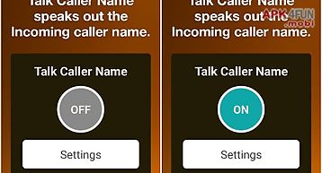 Caller name talkeradvance