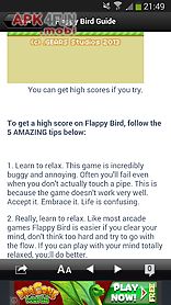 guide for flappy bird