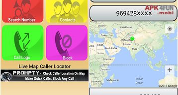 Mobile tracker caller location