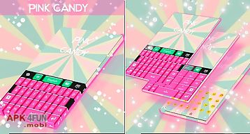 Pink candy go keyboard