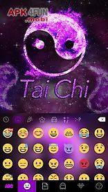 tai chi emoji keyboard theme