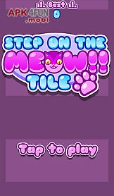 step on the meow tile