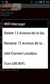 wifimanager pro (for tablet)