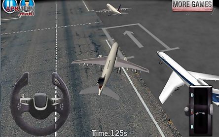 airplane parking - 3d airport