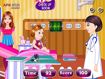 baby examination doctor