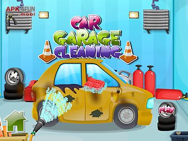 car garage cleaning games