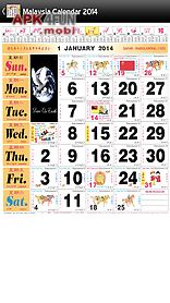 malaysia calendar 2014