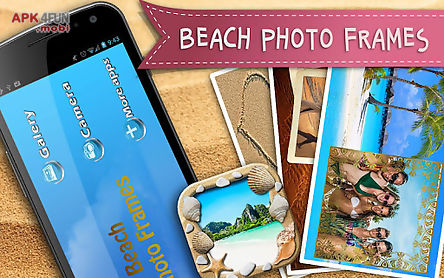 beach photo frames