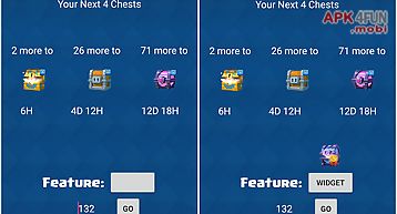Chest tracker for clash royale