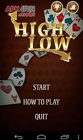 high and low