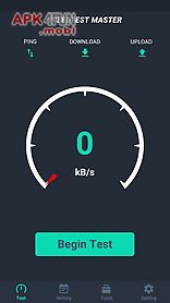 net bandwidth speedtest master