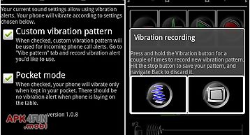 Vibrate smart with pocket mode