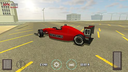 fast racing car simulator